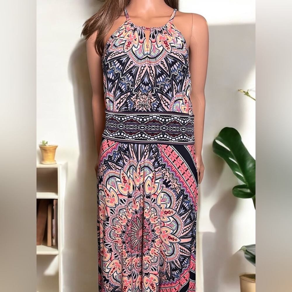 London Style Collection Maxi Dress NWT Size 10 - Picture 11 of 13